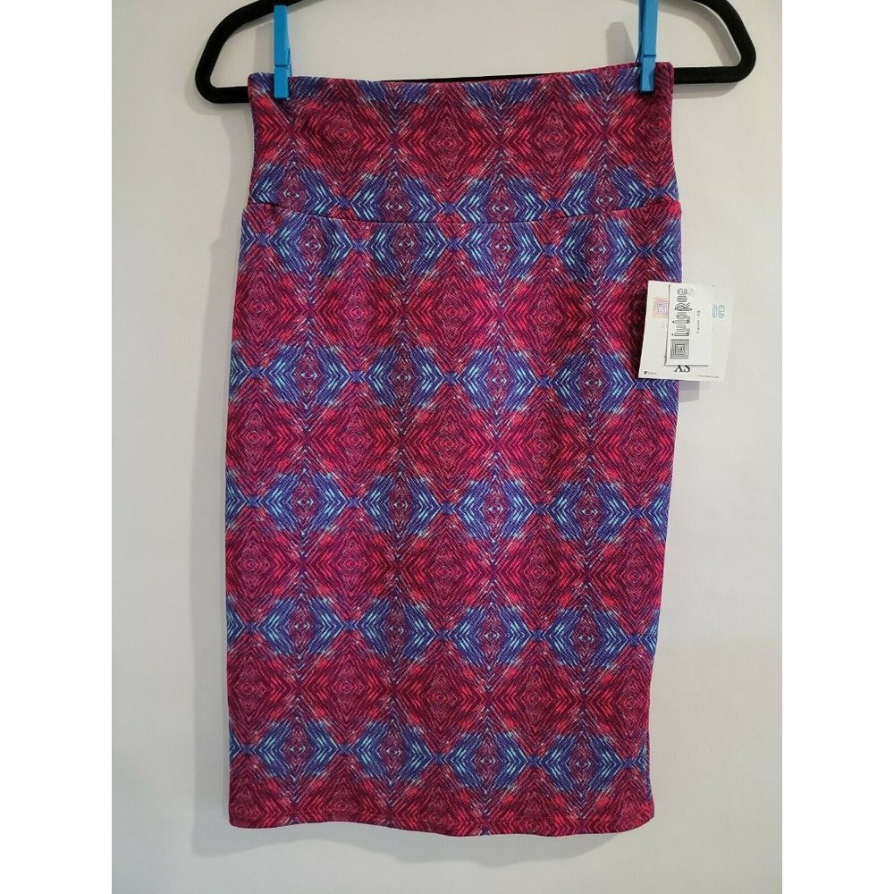 Lularoe Cassie - Size XS - Wild & Fun Geometric